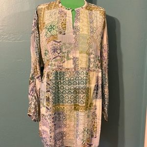 Lovely Multi-Patterned Tunic